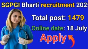 SGPGI vacancy 2025